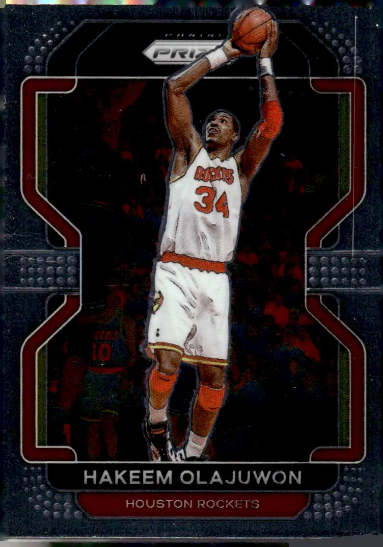 2021-22 Prizm #265 Hakeem Olajuwon (front)
