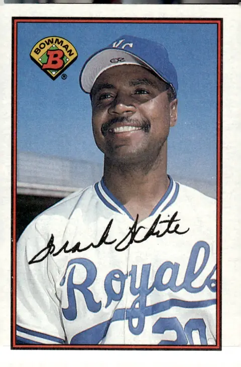 1989 Bowman #122 Frank White