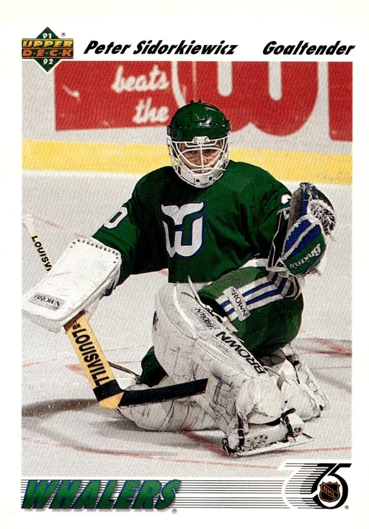 1991-92 Upper Deck #325 Peter Sidorkiewicz (front)