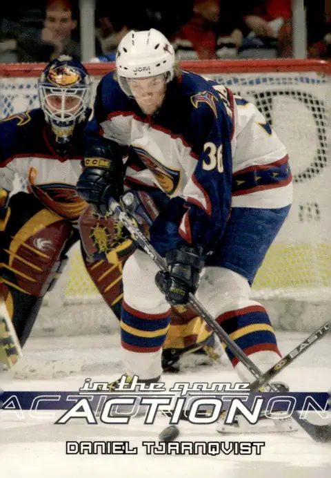 2003-04 In The Game Action #13 Daniel Tjarnqvist