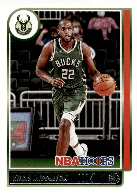 2021-22 NBA Hoops #83 Khris Middleton