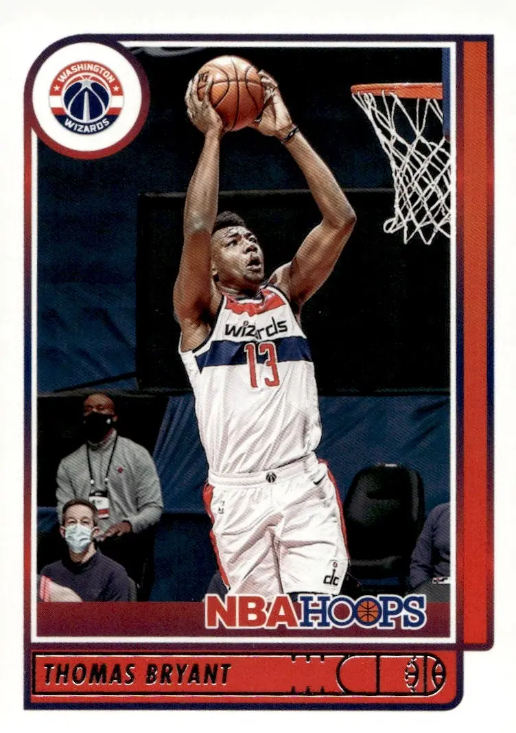 2021-22 NBA Hoops #120 Thomas Bryant (front)