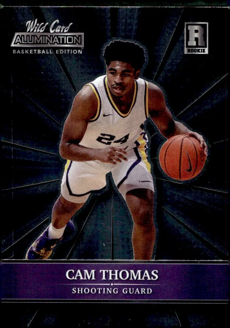 2021-22 Wild Card Alumination Basketball Edition #ABC-13 Cam Thomas (front)