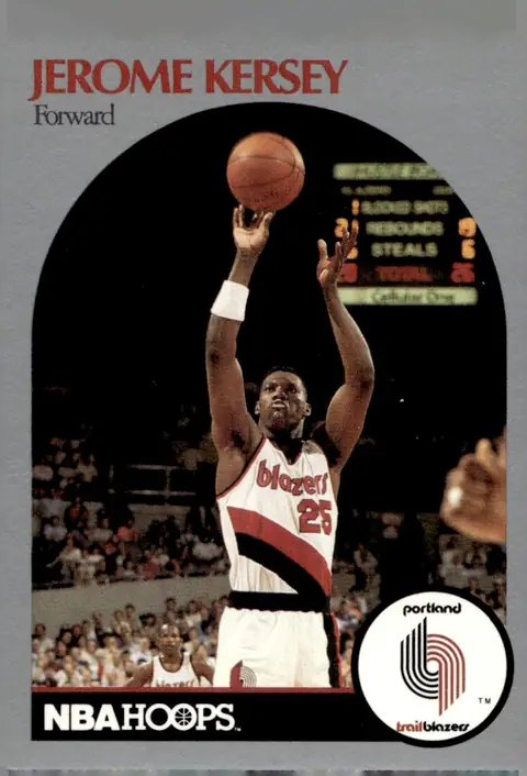 1990-91 NBA Hoops #247 Jerome Kersey