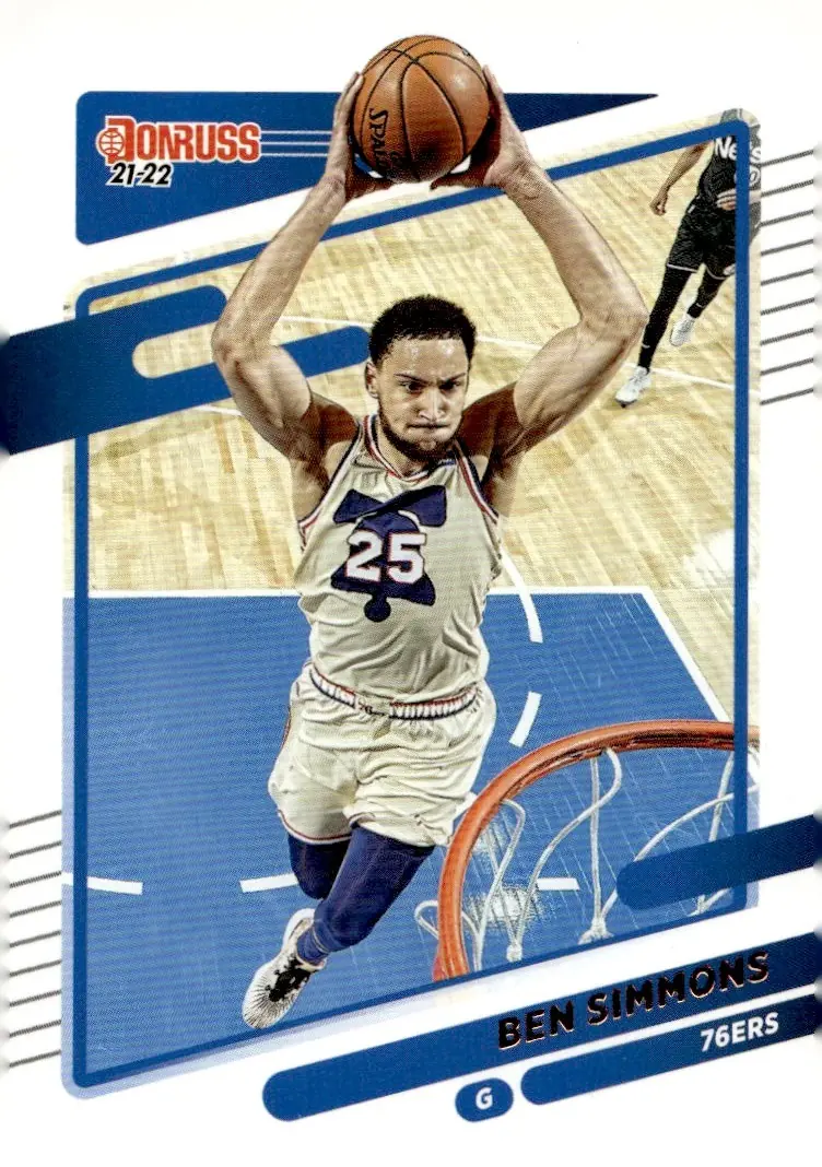 2021-22 Donruss Basketball #5 Ben Simmons (front)