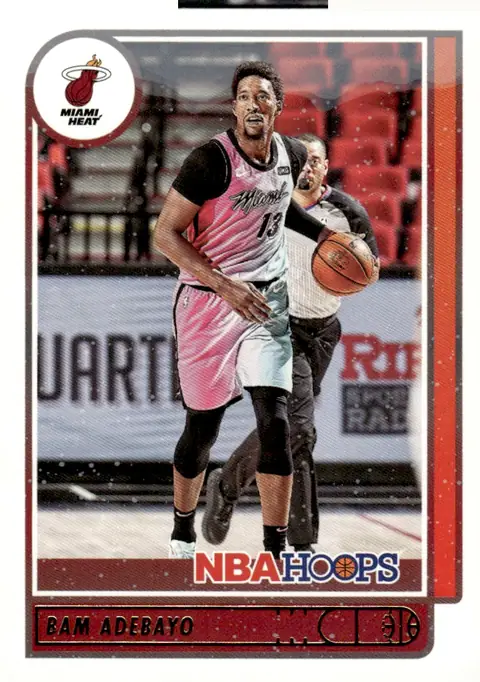 2021-22 NBA Hoops #20 Bam Adebayo