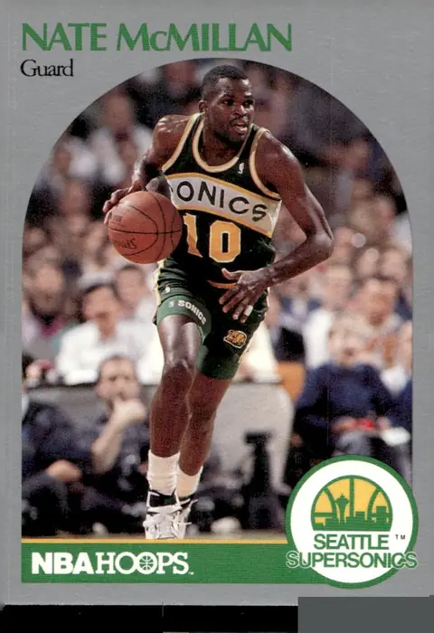 1990-91 NBA Hoops #282 Nate McMillan