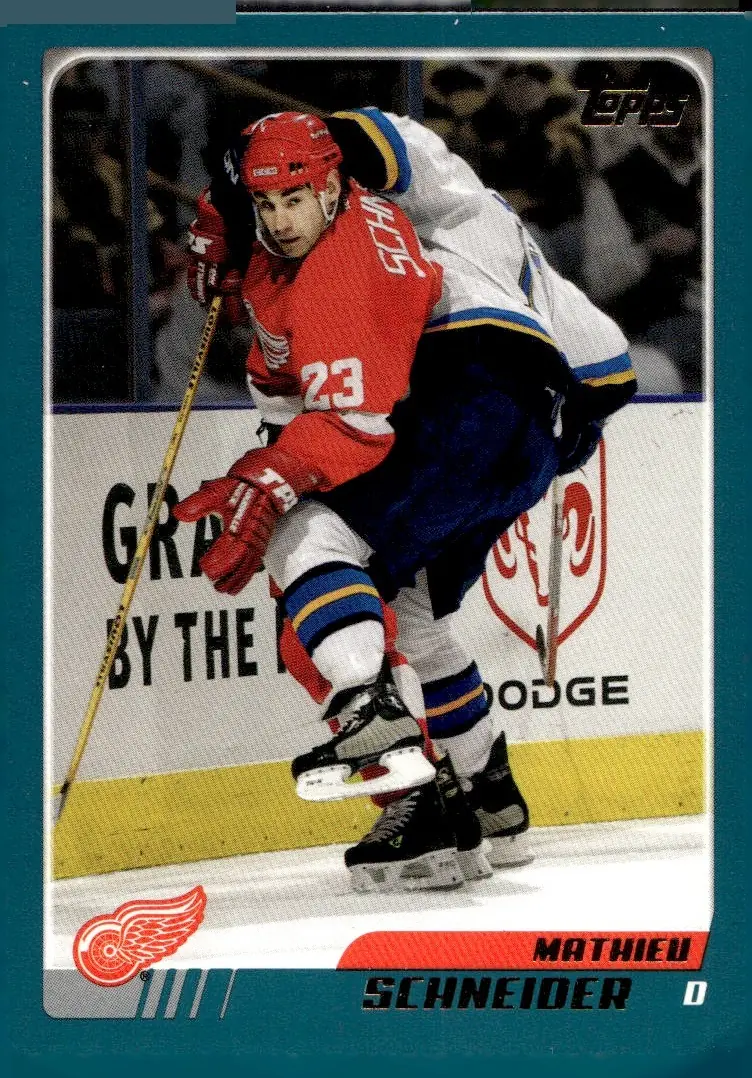 2003-04 Topps #112 Mathieu Schneider (front)