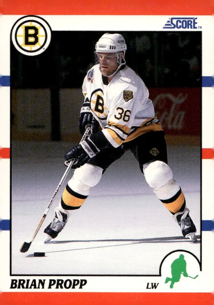 1990-91 Score American #269 Brian Propp (front)