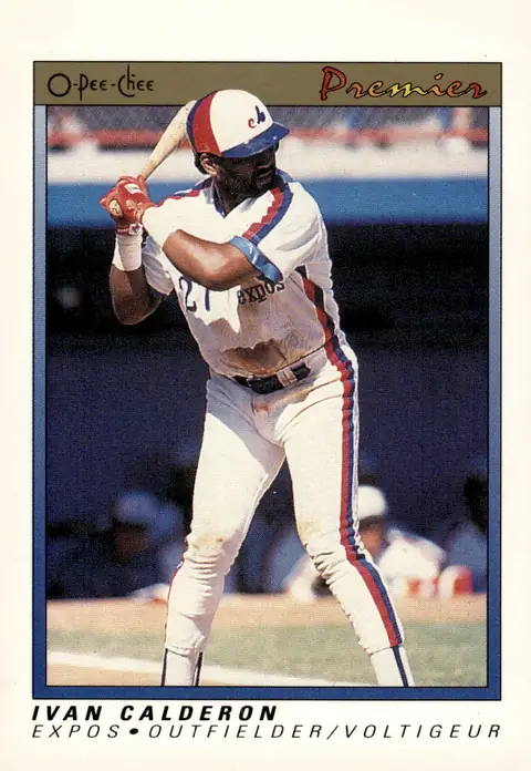 1991 O-Pee-Chee Premier #17 Ivan Calderon
