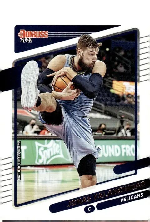 2021-22 Donruss #46 Jonas Valanciunas
