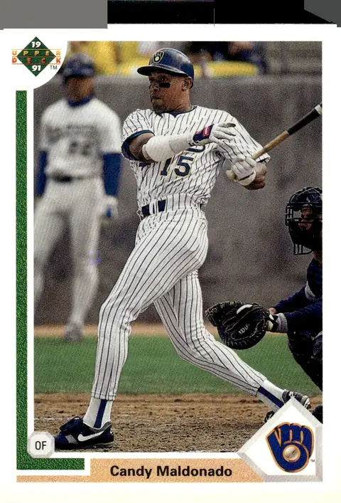1991 Upper Deck #739 Candy Maldonado