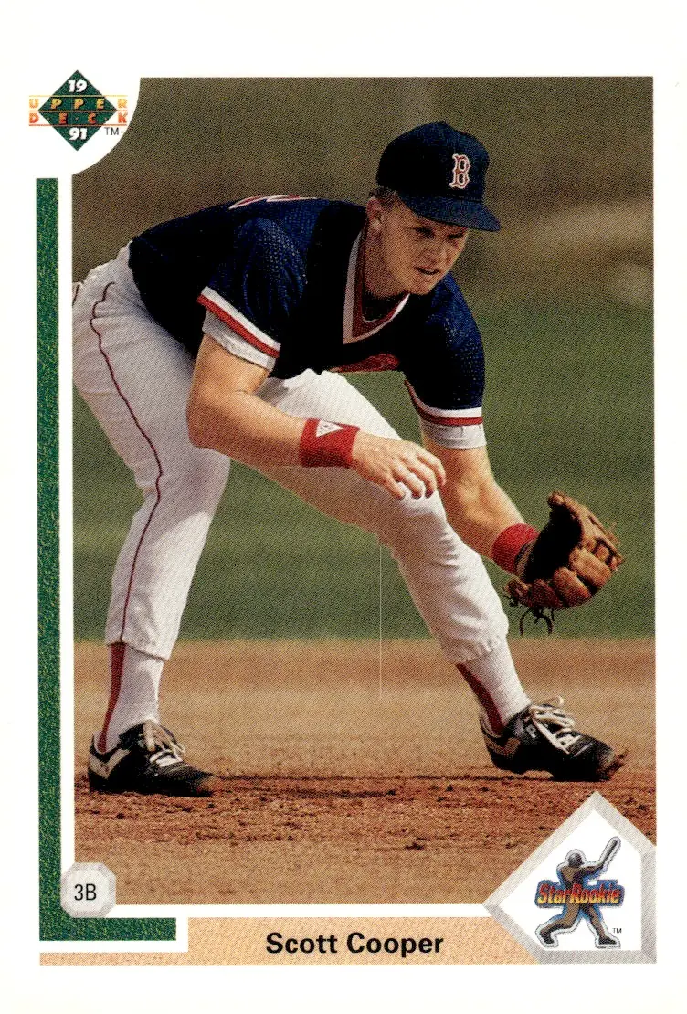 1991 Upper Deck #22 Scott Cooper (front)