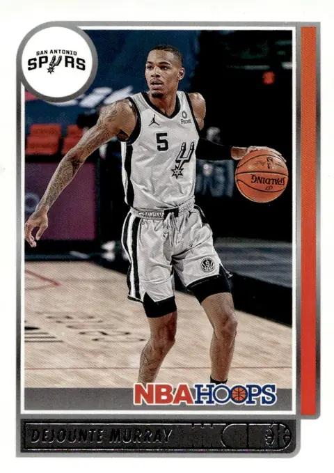 2021-22 NBA Hoops #14 Dejounte Murray