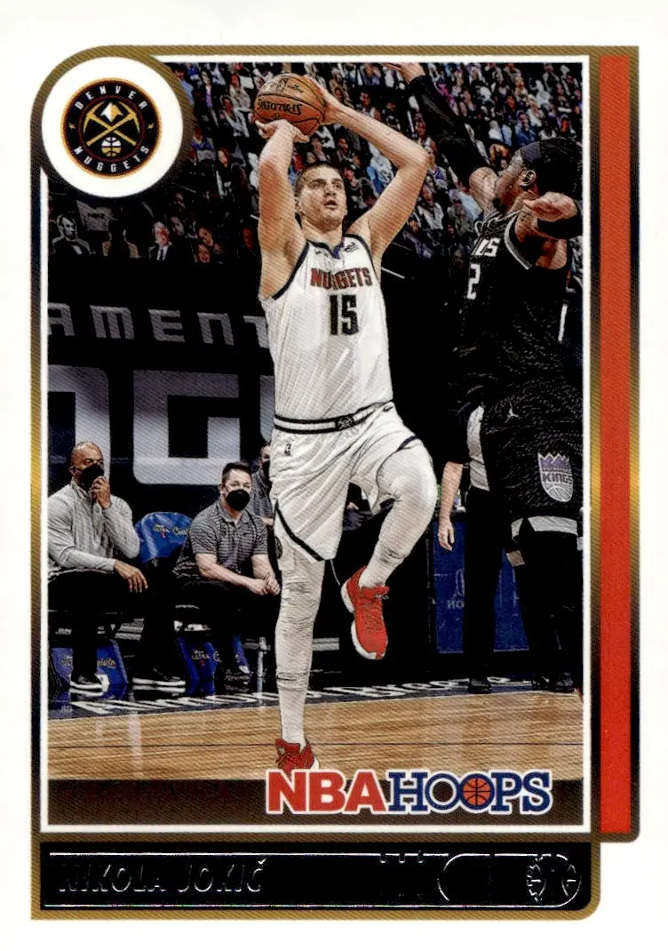 2021-22 NBA Hoops #11 Nikola Jokić (front)
