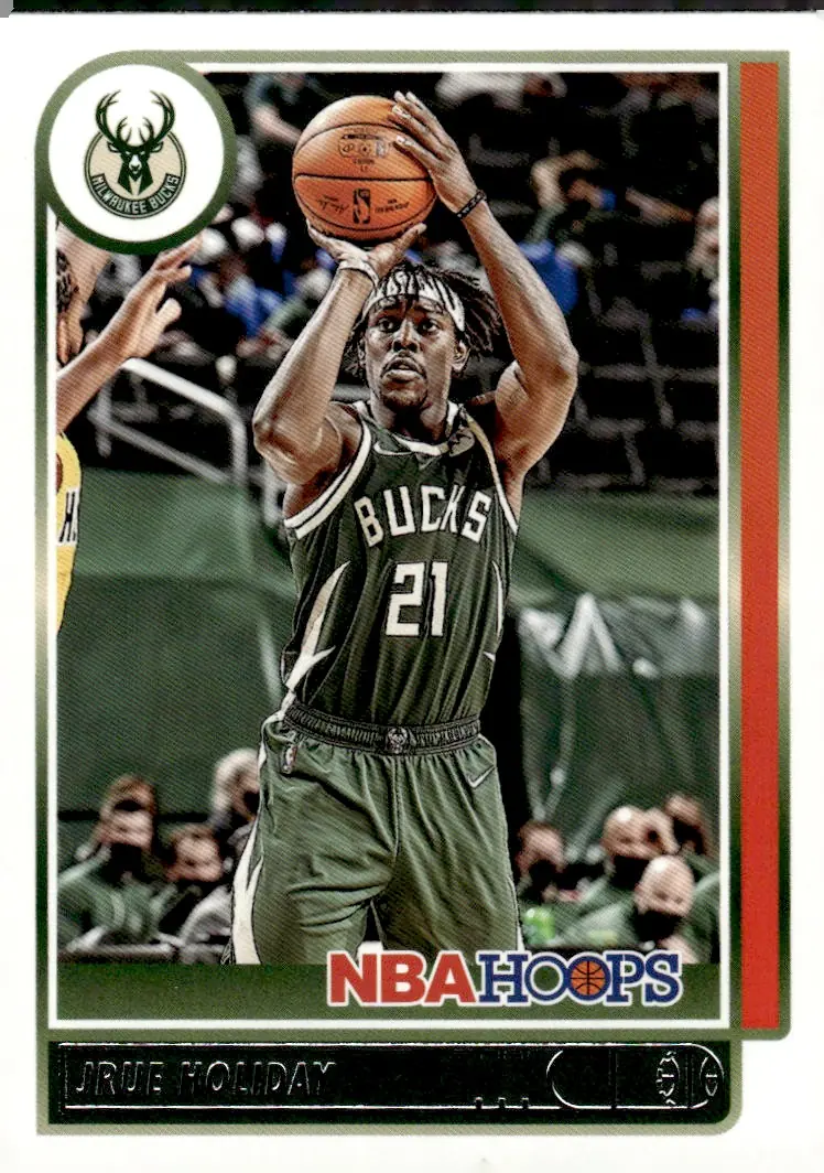 2021-22 NBA Hoops #113 Jrue Holiday (front)
