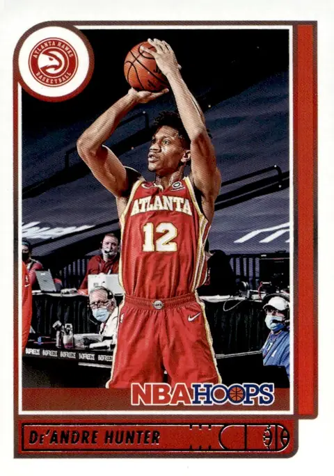 2021-22 NBA Hoops #188 De'Andre Hunter