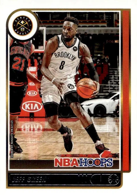 2021-22 NBA Hoops #117 Jeff Green