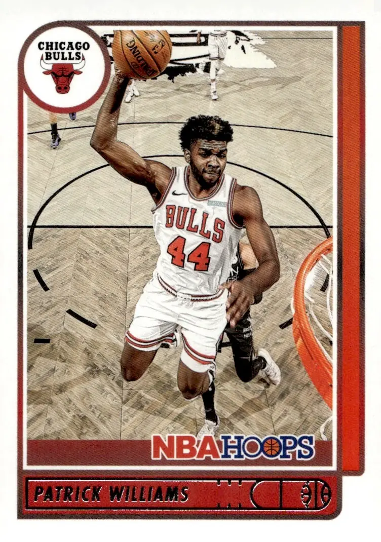 2021-22 NBA Hoops #45 Patrick Williams (front)