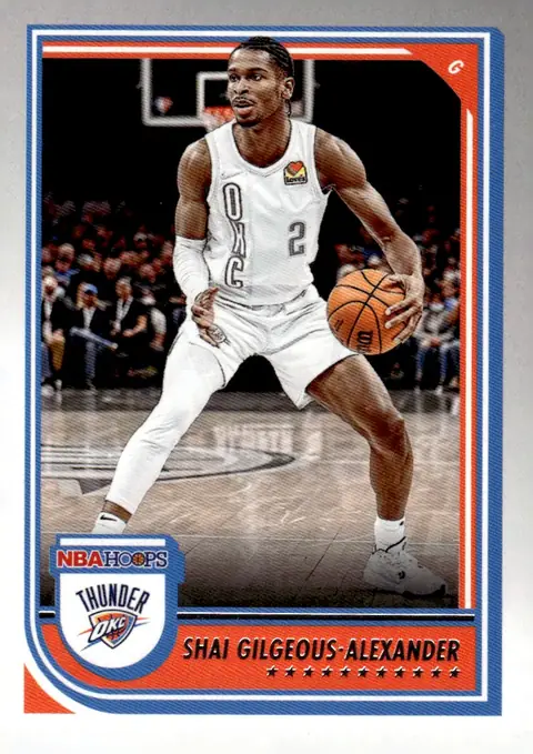 2022-23 NBA Hoops #201 Shai Gilgeous-Alexander