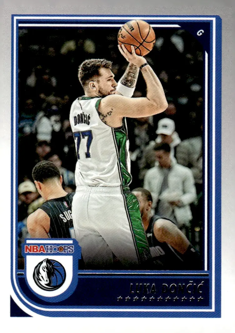 2022-23 NBA Hoops #119 Luka Dončić (front)