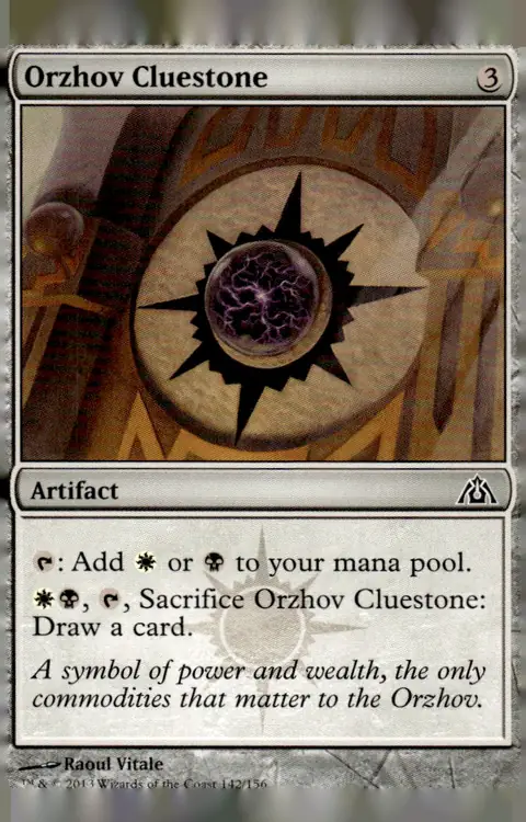 2013 Dragon's Maze #142/156 Orzhov Cluestone
