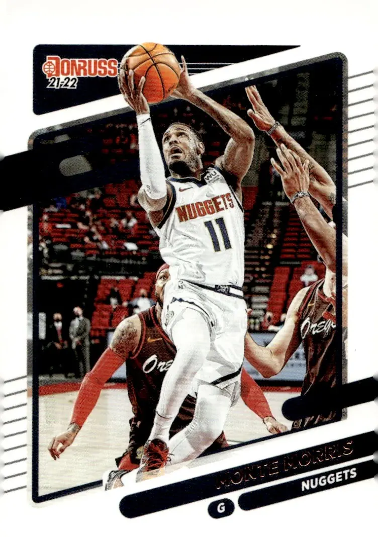 2021-22 Donruss #63 Monte Morris (front)