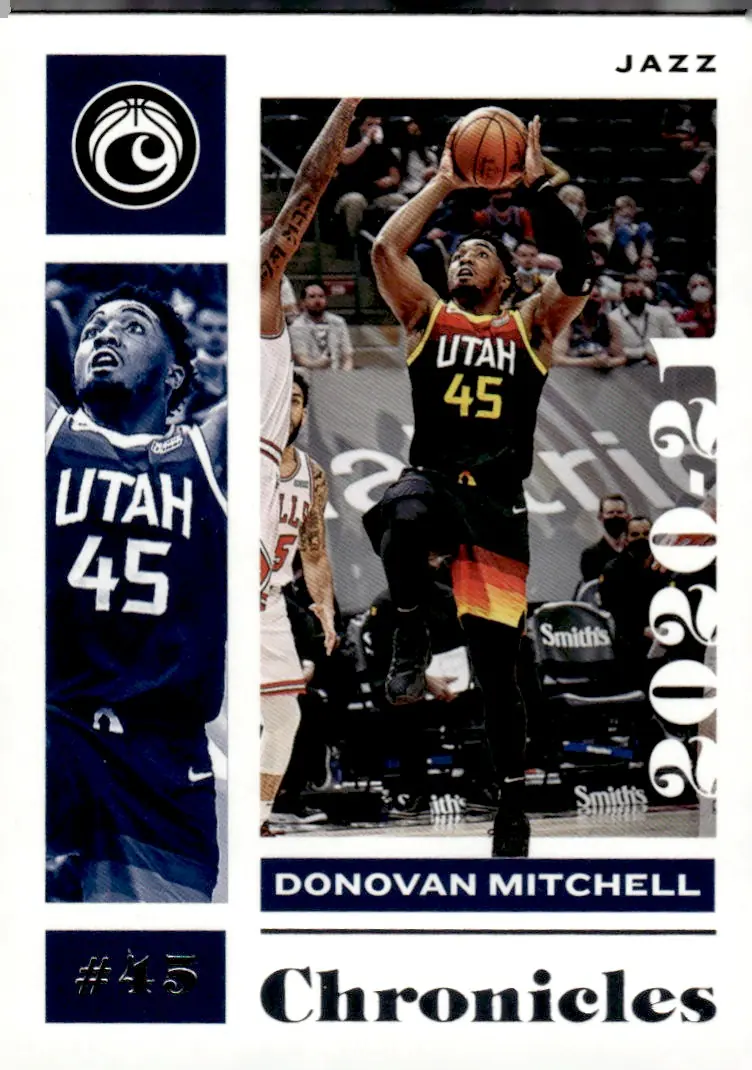 2020-21 Chronicles #48 Donovan Mitchell (front)
