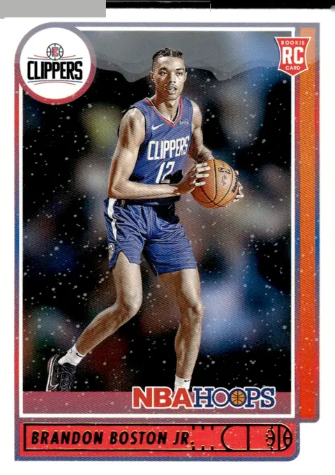 2021-22 NBA Hoops #233 Brandon Boston Jr.