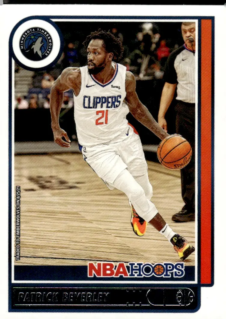2021-22 NBA Hoops #126 Patrick Beverley (front)
