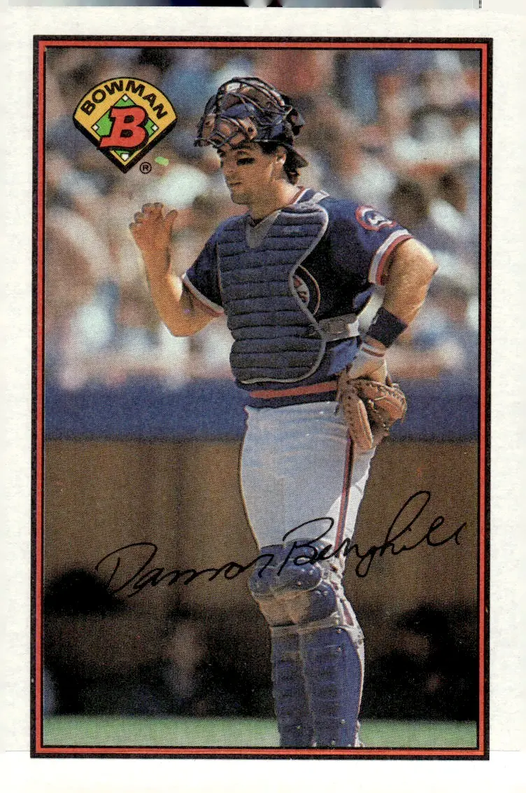 1989 Bowman #288 Damon Berryhill (front)