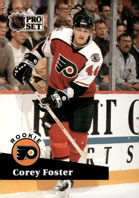 1991-92 Pro Set #551 Corey Foster