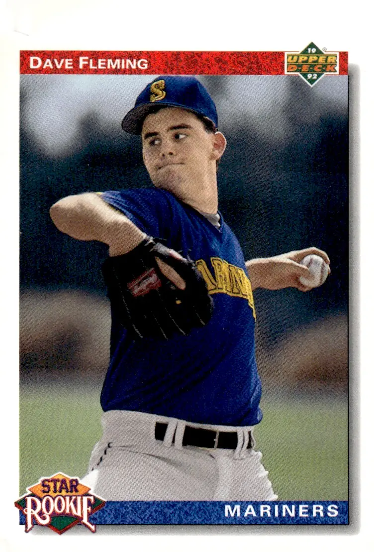 1992 Upper Deck #4 Dave Fleming (front)