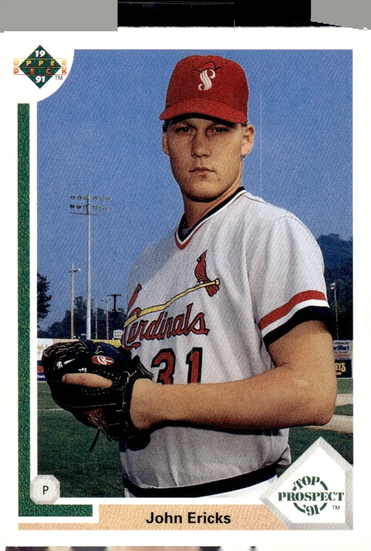 1991 Upper Deck #57 John Ericks (front)