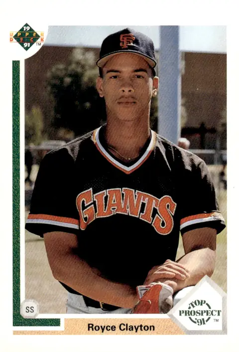 1991 Upper Deck #61 Royce Clayton