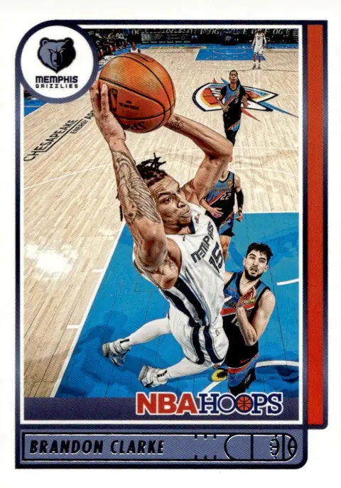 2021-22 NBA Hoops #182 Brandon Clarke