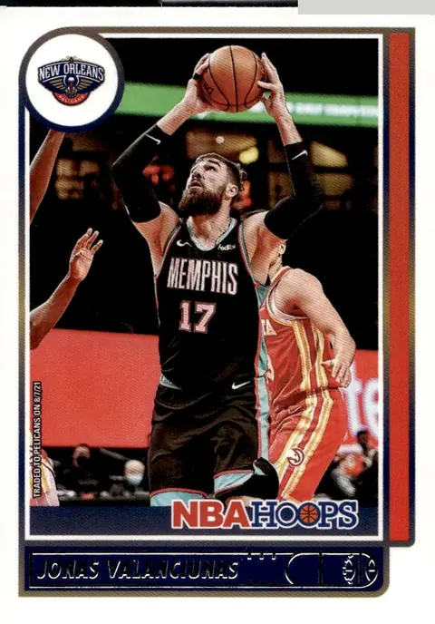 2021-22 NBA Hoops #152 Jonas Valanciunas