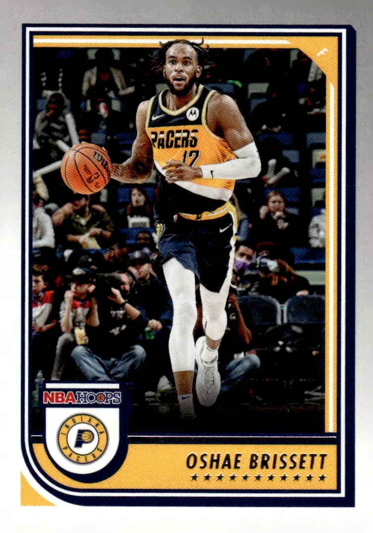 2022-23 NBA Hoops #57 Oshae Brissett (front)