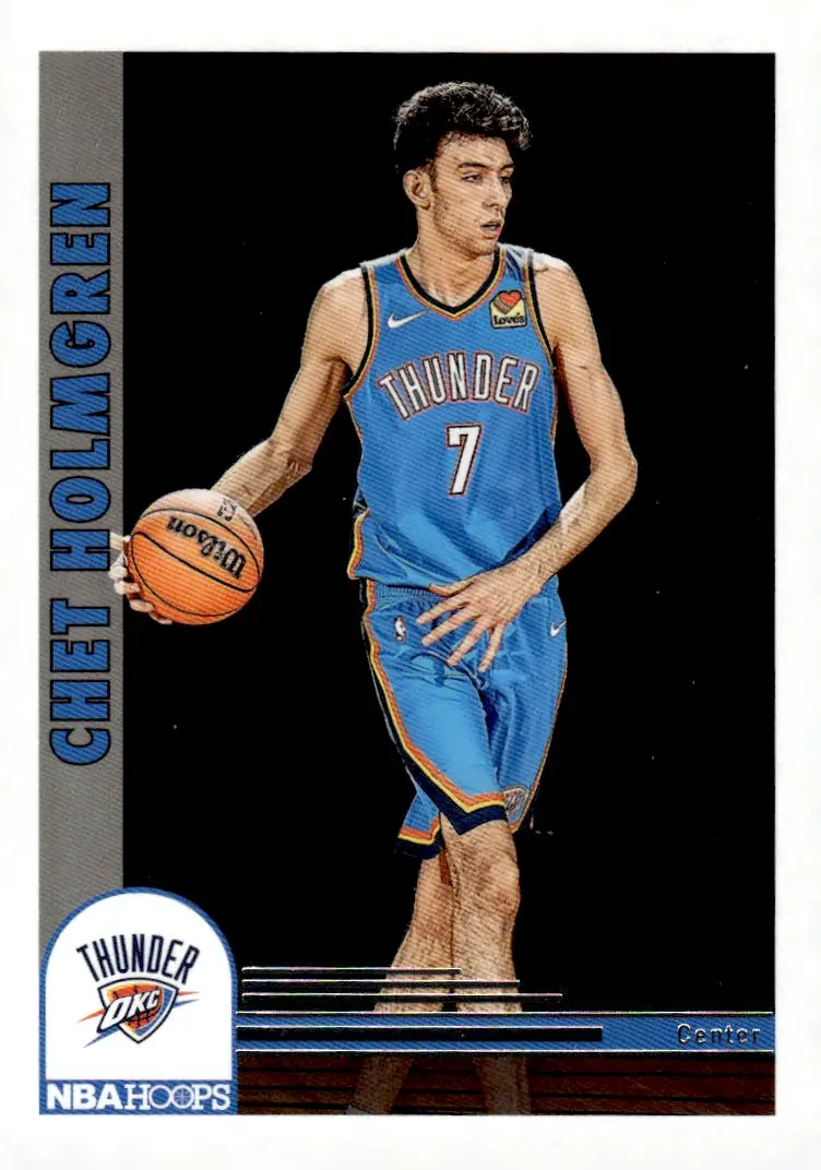 2022-23 NBA Hoops #282 Chet Holmgren (front)