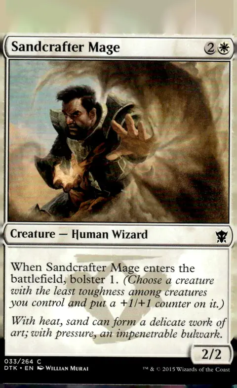 2015 Dragons of Tarkir (DTK) #033/264 Sandcrafter Mage