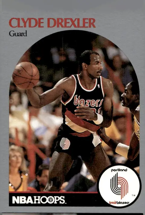 1990-91 NBA Hoops #245 Clyde Drexler