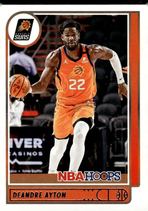 2021-22 NBA Hoops #36 Deandre Ayton