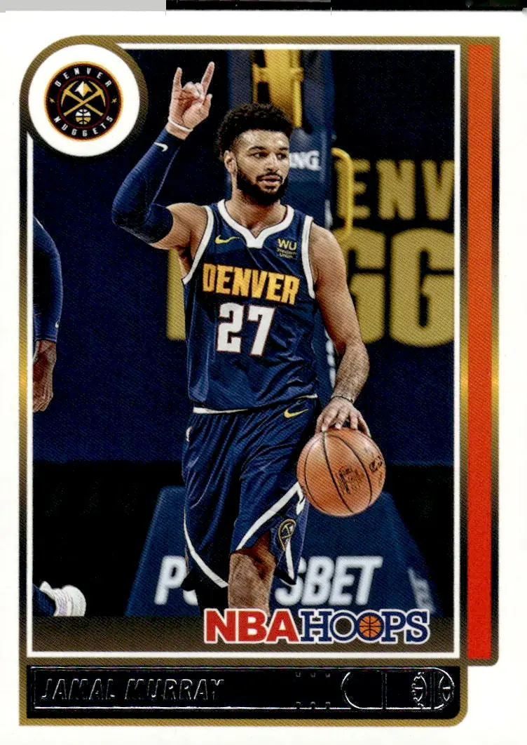2021-22 NBA Hoops #1 Jamal Murray (front)