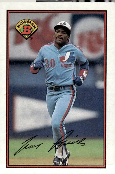 1989 Bowman #369 Tim "Rock" Raines