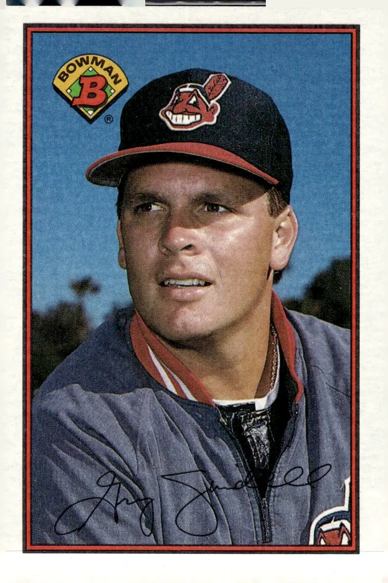1989 Bowman #76 Greg Swindell (front)