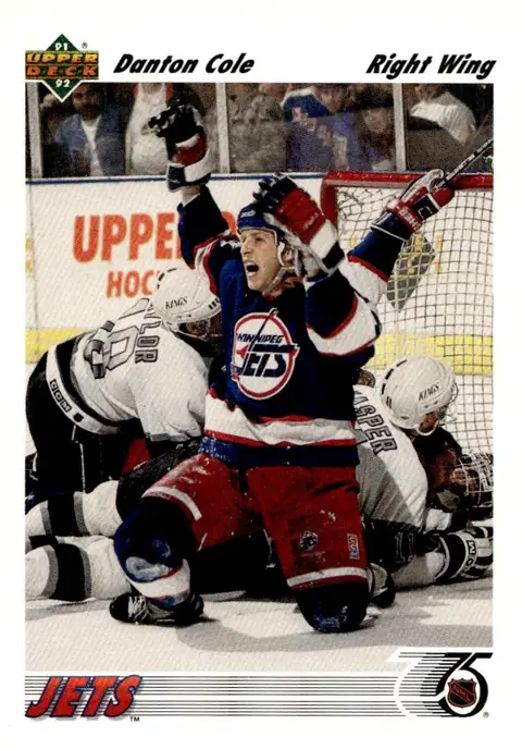 1991-92 Upper Deck #210 Danton Cole