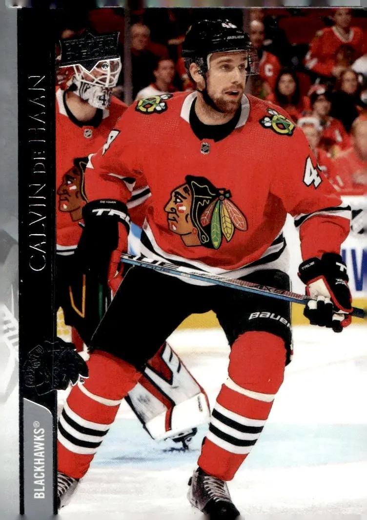 2020-21 Upper Deck Series 2 #291 Calvin de Haan (front)