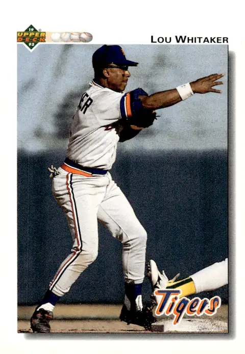 1992 Upper Deck Baseball #516 Lou Whitaker