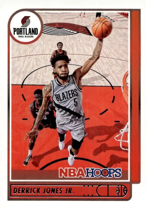 2021-22 NBA Hoops #131 Derrick Jones Jr.