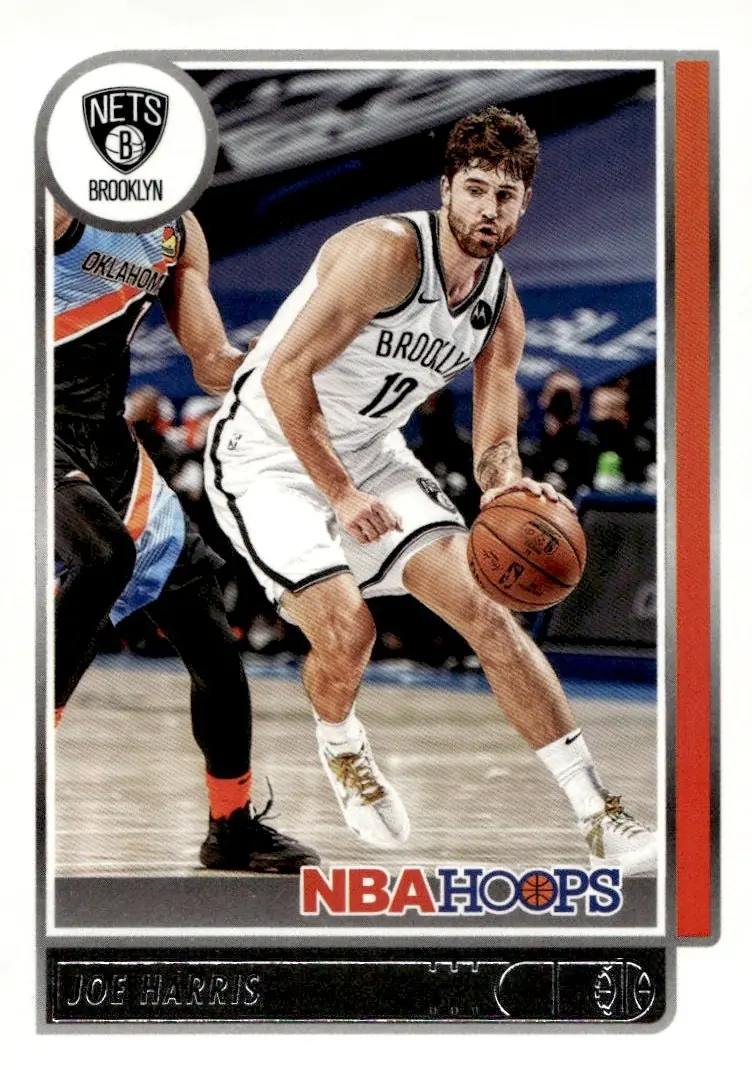 2021-22 NBA Hoops #97 Joe Harris (front)